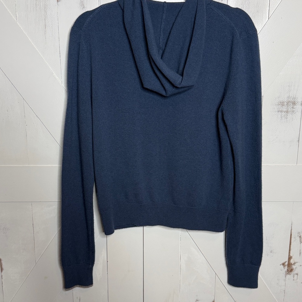 Greyson Blue Cashmere Zip Up Hoodie - Picture 8 of 8
